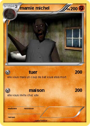 Pokemon mamie michel