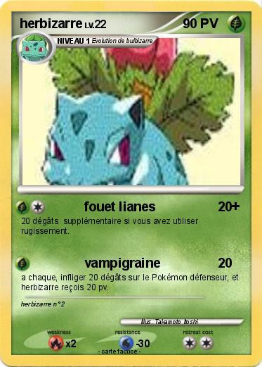 Pokemon herbizarre