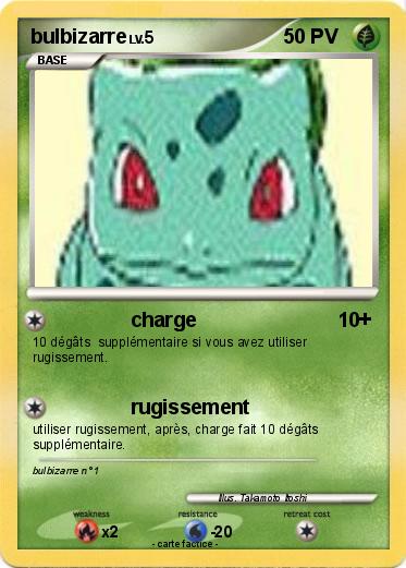 Pokemon bulbizarre