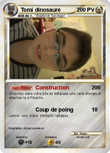 Pokemon Tomi dinosaure