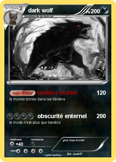 Pokemon dark wolf