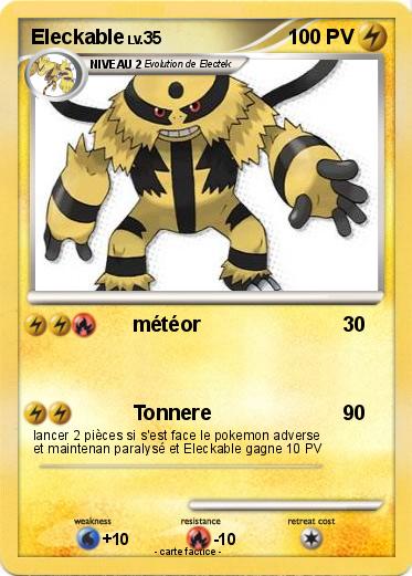 Pokemon Eleckable