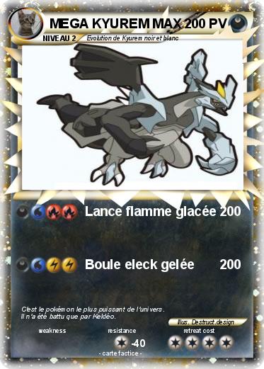 Pokemon MEGA KYUREM MAX