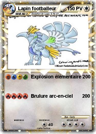 Pokemon Lapin footballeur