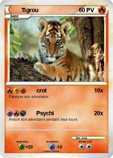 Pokemon Tigrou