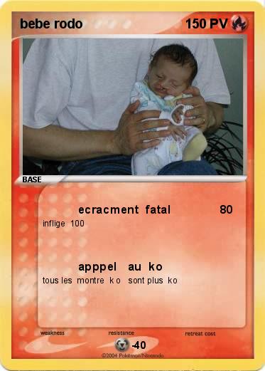 Pokemon bebe rodo