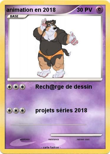 Pokemon animation en 2018