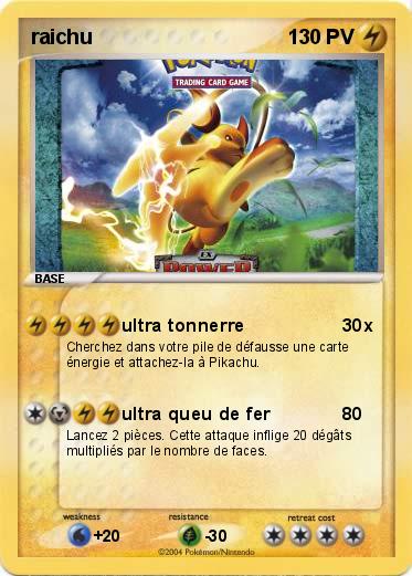 Pokemon raichu