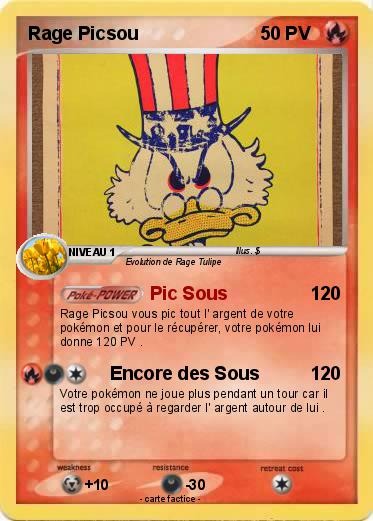 Pokemon Rage Picsou