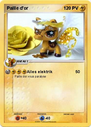 Pokemon Paille d'or