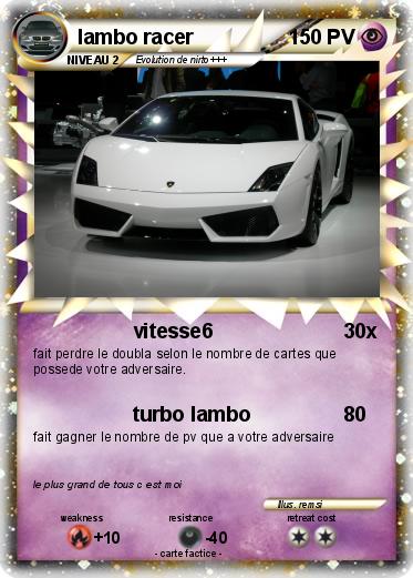 Pokemon lambo racer