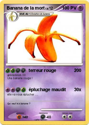 Pokemon Banana de la mort