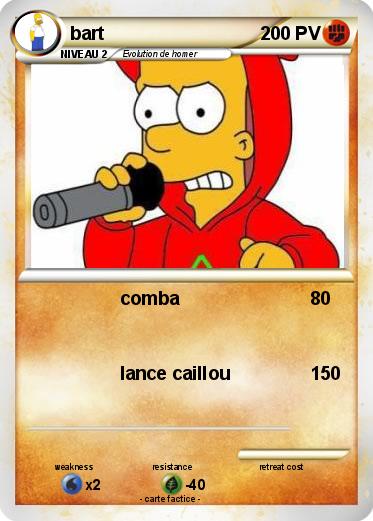 Pokemon bart