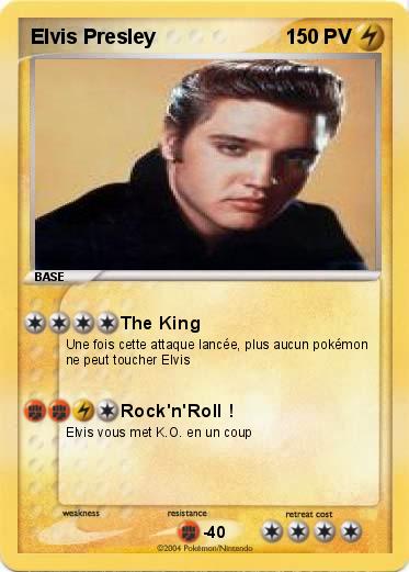 Pokemon Elvis Presley