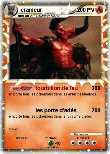 Pokemon crameur