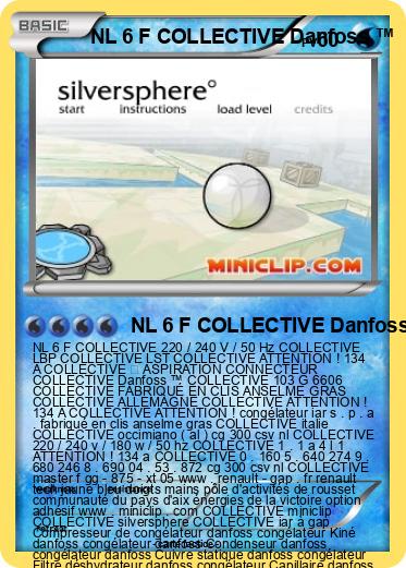 Pokemon NL 6 F COLLECTIVE Danfoss ™