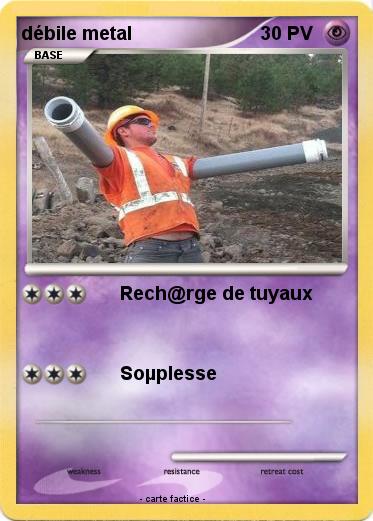 Pokemon débile metal
