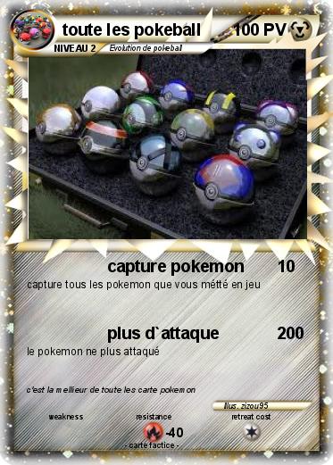 Pokemon toute les pokeball