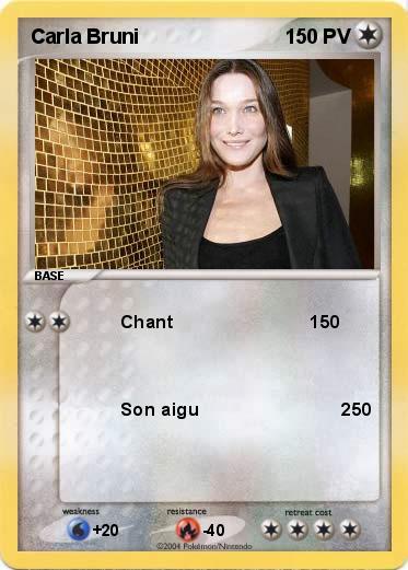 Pokemon Carla Bruni