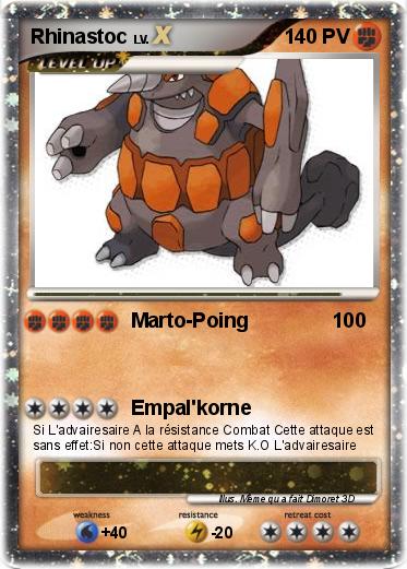 Pokemon Rhinastoc