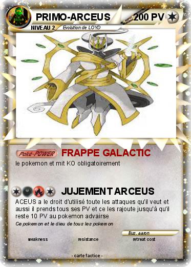 Pokemon PRIMO-ARCEUS