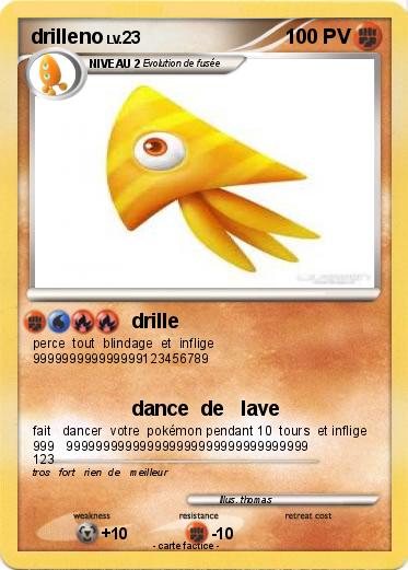 Pokemon drilleno