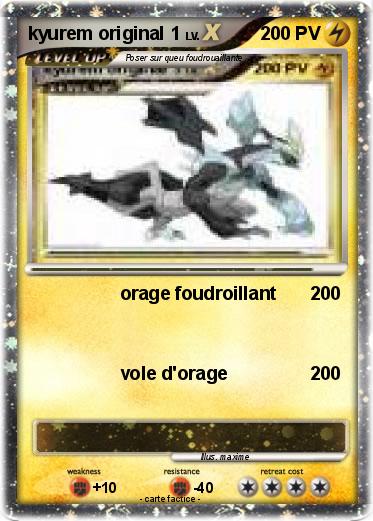 Pokemon kyurem original 1