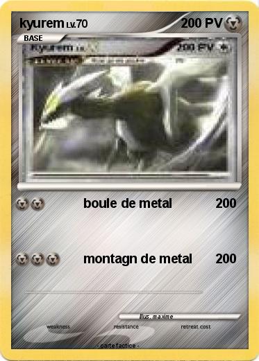 Pokemon kyurem