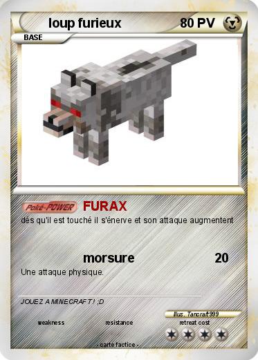 Pokemon loup furieux