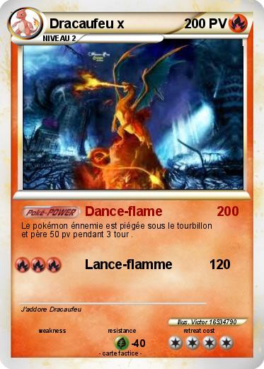 Pokemon Dracaufeu x