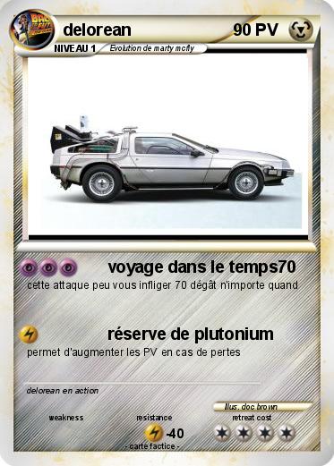 Pokemon delorean