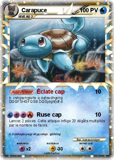 Pokemon Carapuce