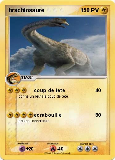 Pokemon brachiosaure