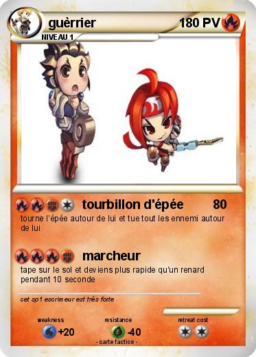Pokemon guèrrier