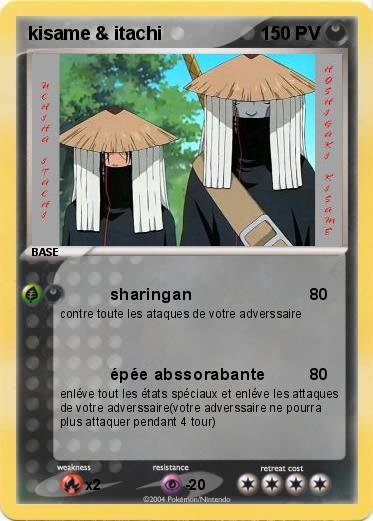 Pokemon kisame & itachi
