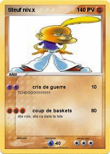 Pokemon titeuf niv.x