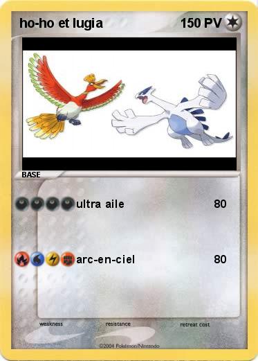 Pokemon ho-ho et lugia
