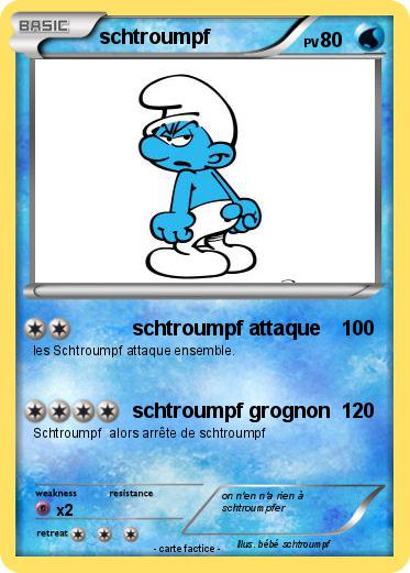 Pokemon schtroumpf