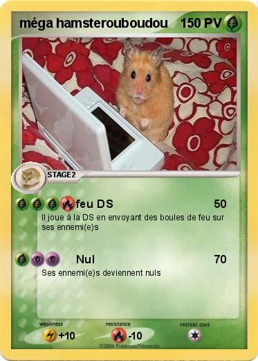 Pokemon méga hamsterouboudou