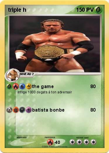 Pokemon triple h