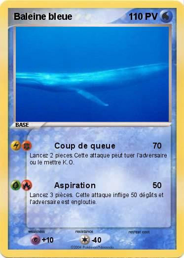Pokemon Baleine bleue Pokemon Baleine bleue