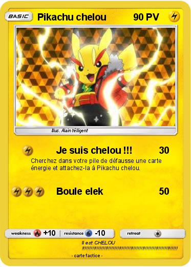 Pokemon Pikachu chelou
