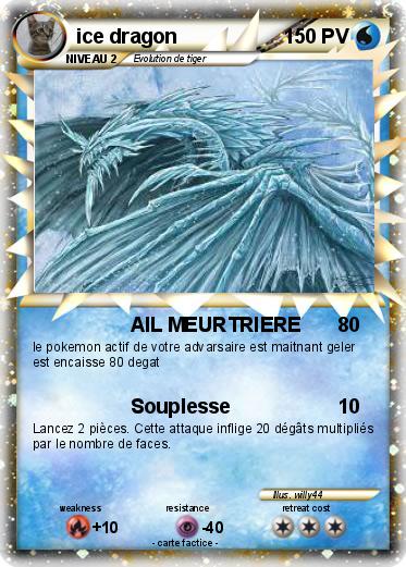 Pokemon ice dragon