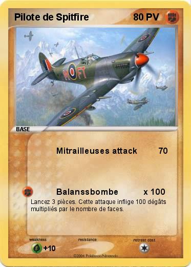 Pokemon Pilote de Spitfire