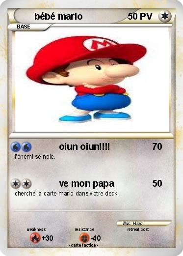 Pokemon bébé mario