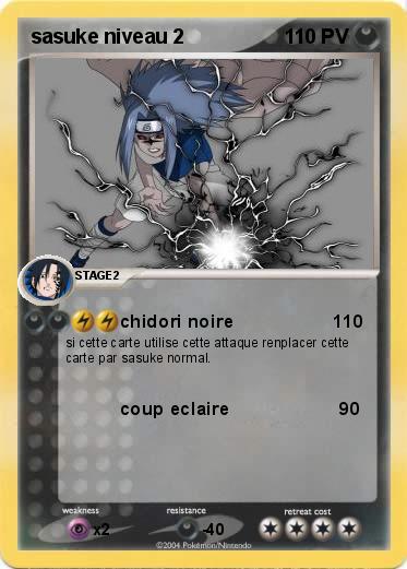 Pokemon sasuke niveau 2
