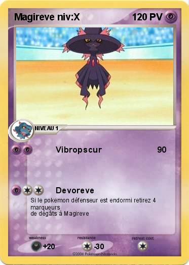Pokemon Magireve niv:X