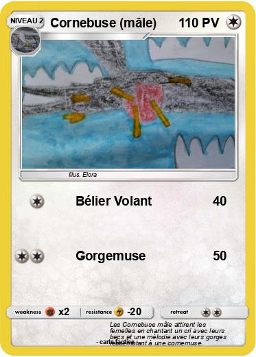 Pokemon Cornebuse (mâle)