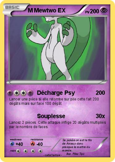 Pokemon M Mewtwo EX