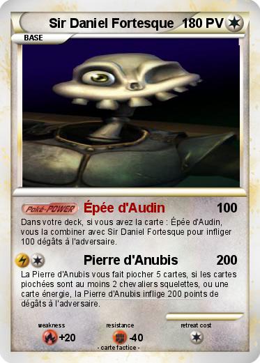 Pokemon Sir Daniel Fortesque